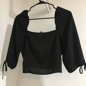 Cropped blouse